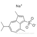 1-Azulensulfonsäure, 3,8-Dimethyl-5- (1-methylethyl) -, Natriumsalz (1: 1) CAS 6223-35-4